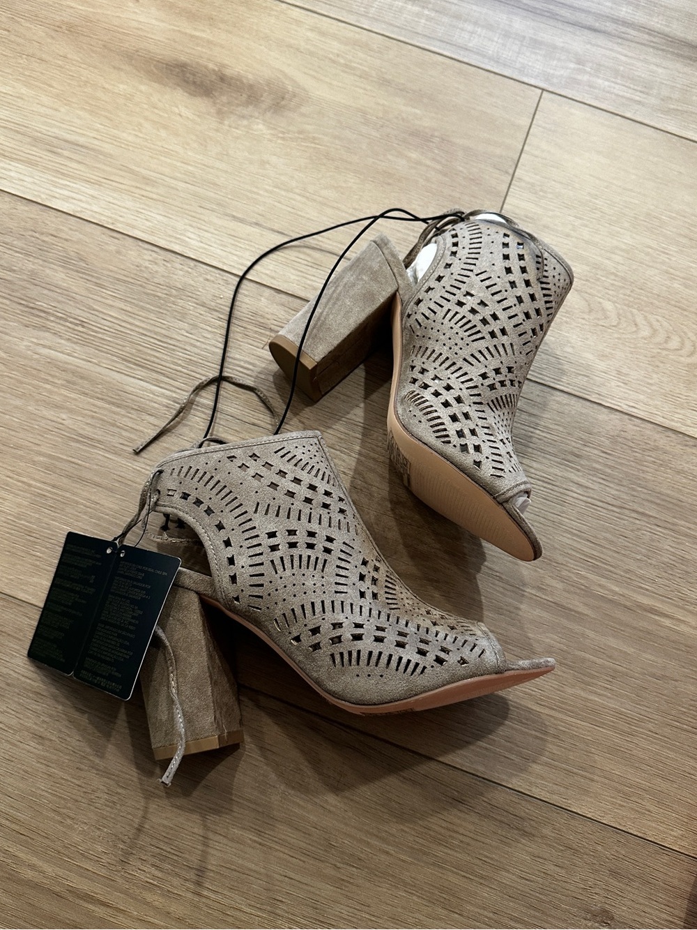 Forever 21 Taupe Heels